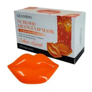 Caja con 20 mascarillas hidratantes de colágeno y extracto de naranja…