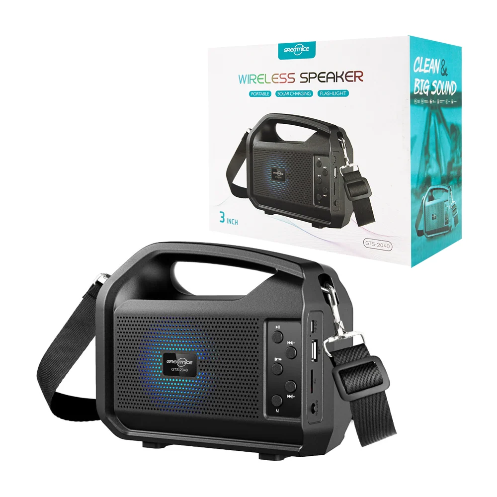Bocina great nice compacta, 3 pulgadas, inalámbrica con conexión blue…