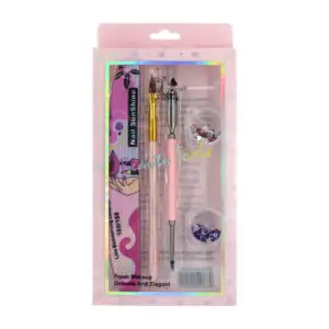 Set manicure, 1 empujador de cutícula, pincel para aplicar decoracion…