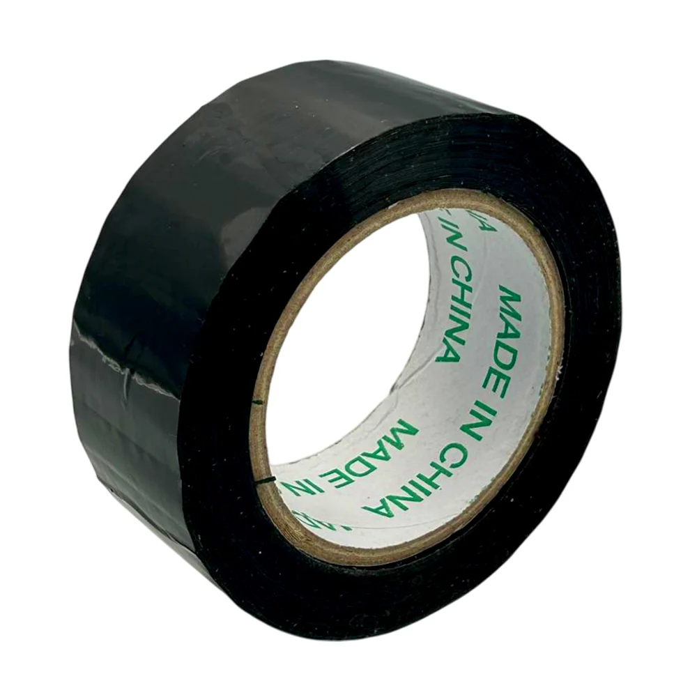 Cinta adhesiva negra de 110 metros con 4.5cm de ancho para empaque / …
