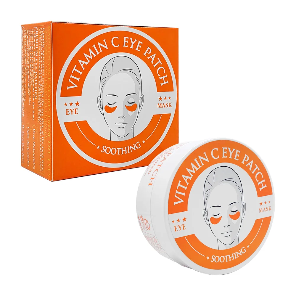 Paquete 60 mascarillas hidratantes con vitamina c para ojos / eye pat…