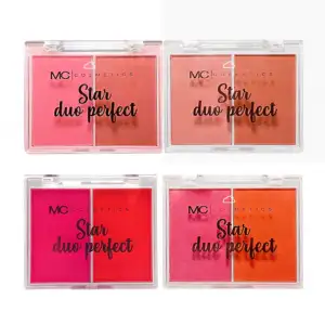 Paleta duo de rubor con 2 tonalidades mc cosmetics, 12.6gr, variedad …