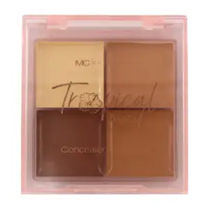 Paleta de 4 correctores en crema mc cosmetics 9gr, variedad de tonos …