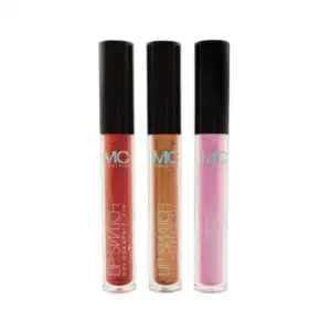 1pza Brillo labial mc cosmetics con glitter, variedad de tonos, 3.5g …