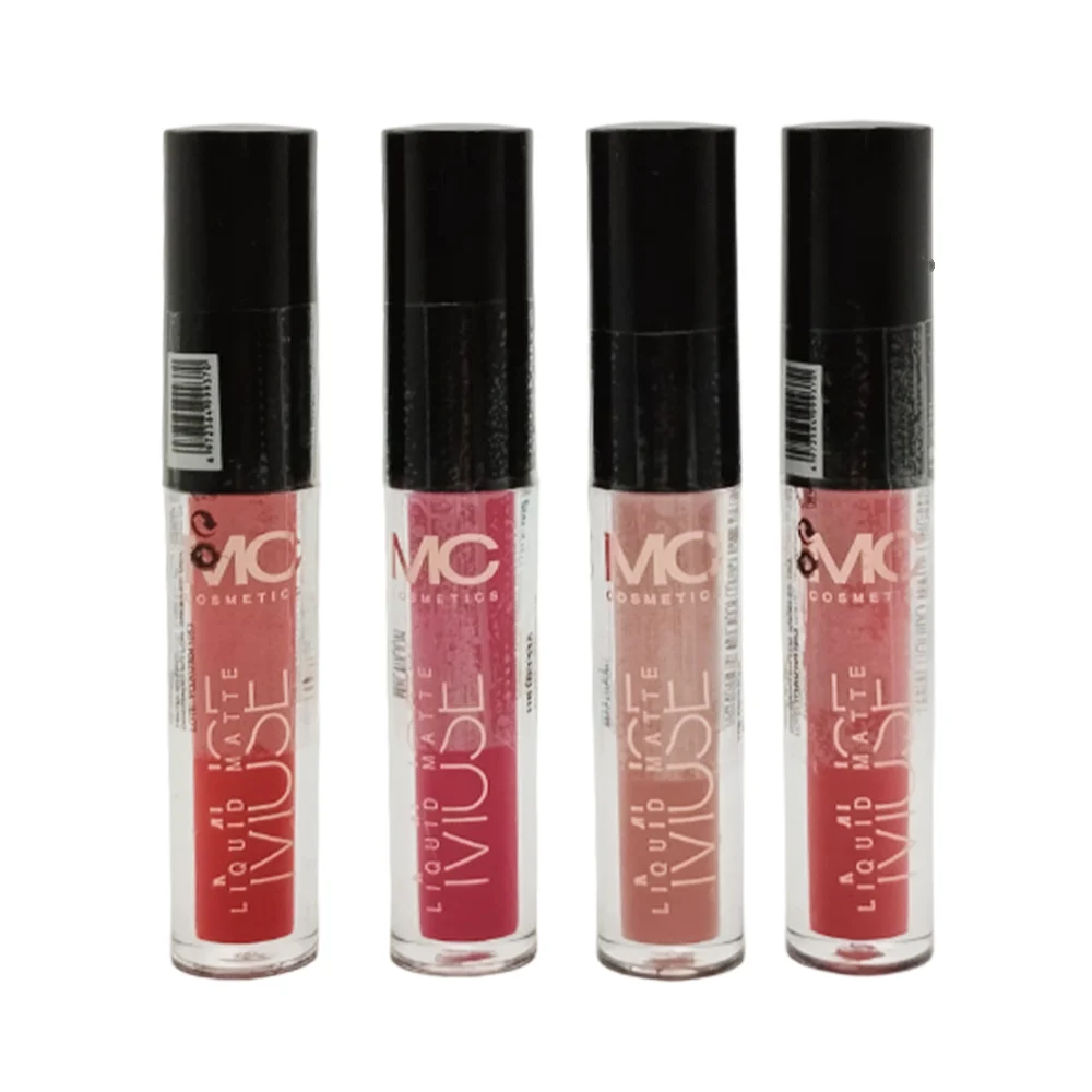 1pza Labial líquido mc cosmetics con efecto matte, 2ml, variedad de c…