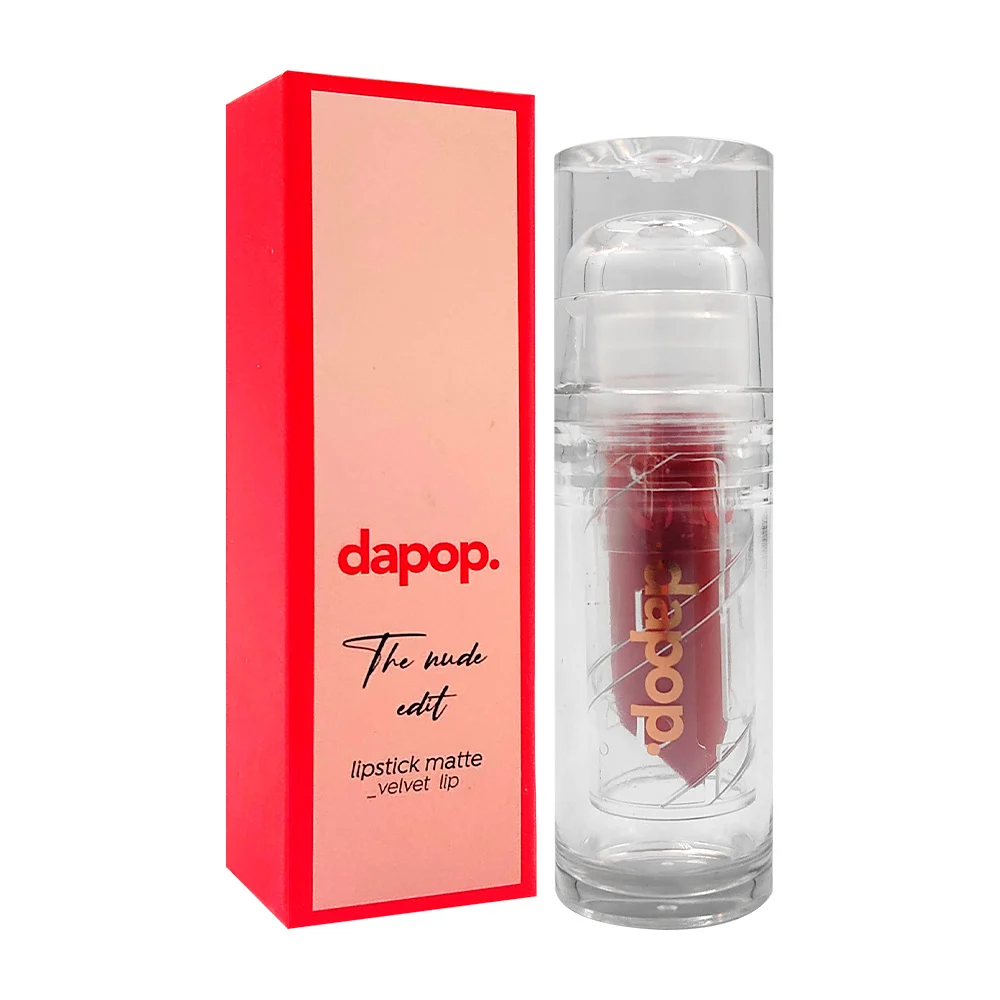 Labial en barra dapop con efecto matte 4g, variedad de tonos / the nu…