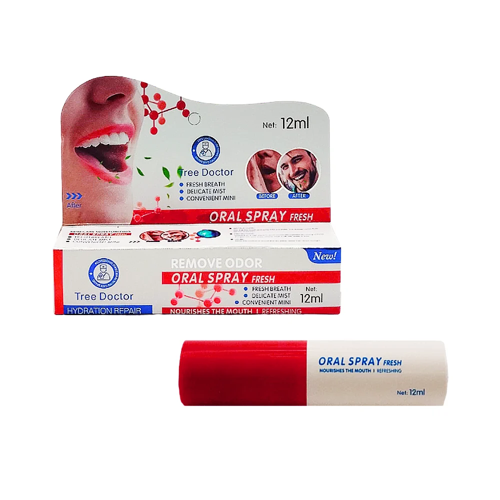 Spray bucal para eliminar malos olores 12ml / remove odor / hd-1198