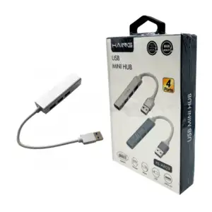 Hub adaptador usb haing con 4 puertos usb, variedad de colores / mini…