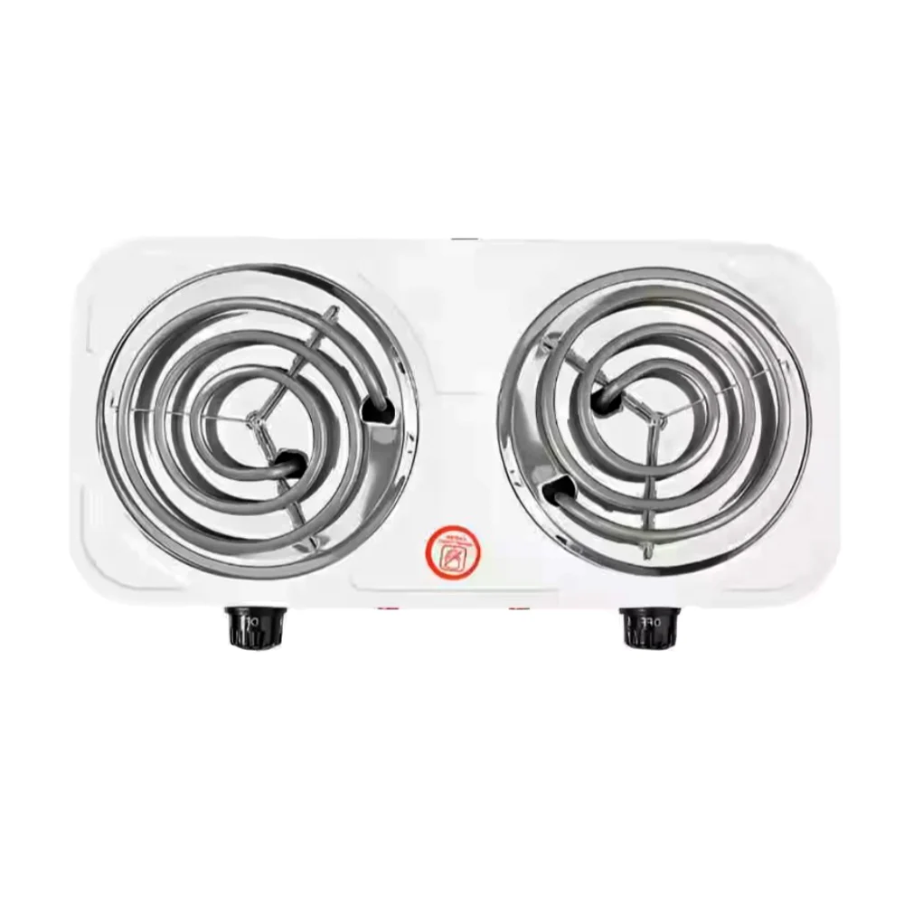 Parrilla eléctrica doble con recubrimiento antiadherente, 2000w / iio…