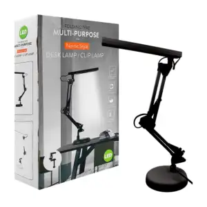 Lámpara led plegable con estilo nórdico y ajuste multidireccional par…