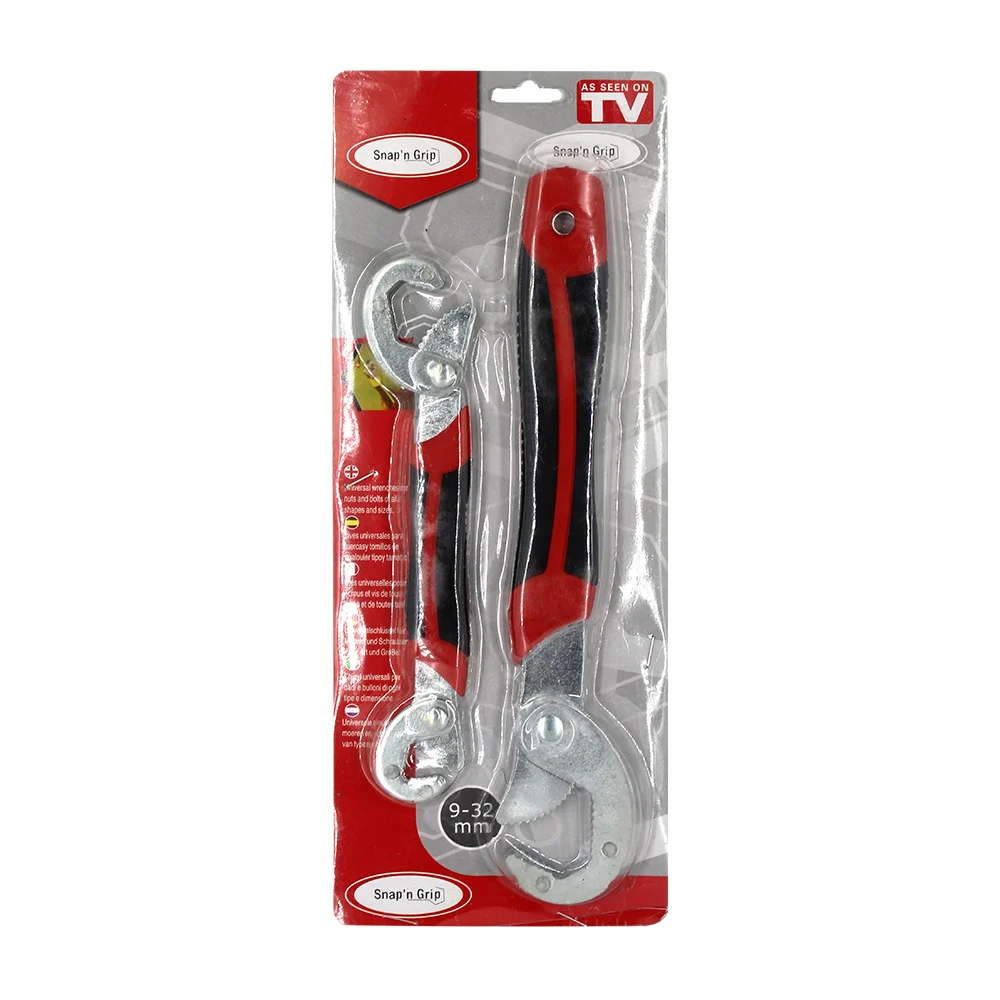 Juego de 2 llaves caiman multiusos de 9-32mm / pin5422
