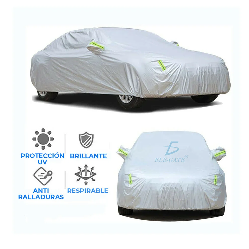 Funda cubierta ele-gate con líneas reflejantes para protección de aut…