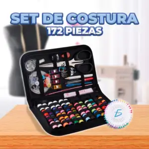 Kit de costura portátil para viaje con 172 piezas variedad de accesor…
