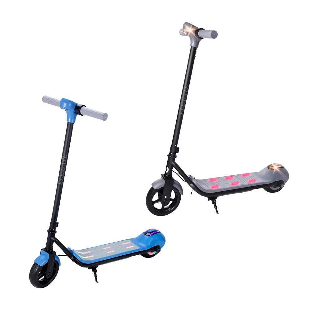 Scooter electrico para niños con luz rgb y potencia de 110w, variedad…