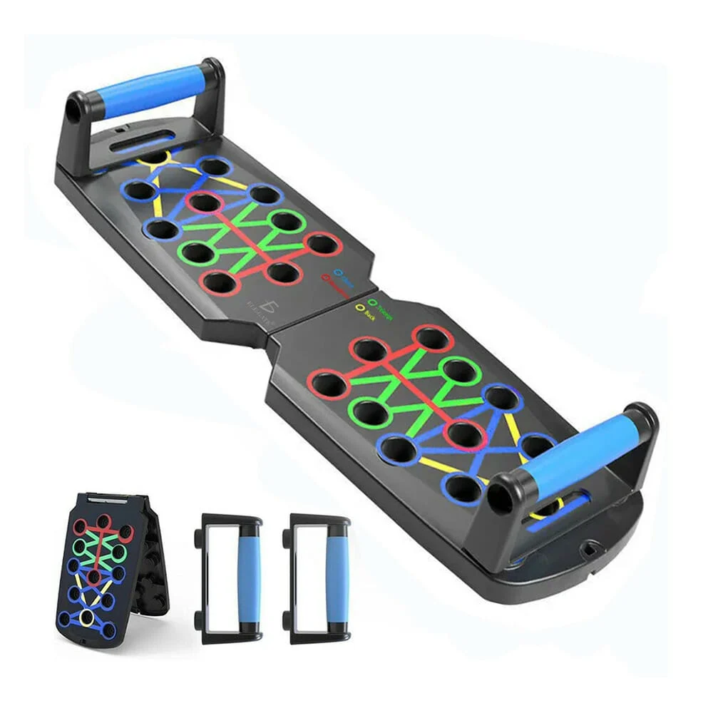 Tabla plegable ele-gate tipo push-up 10 en 1 para ejercicio entrenami…