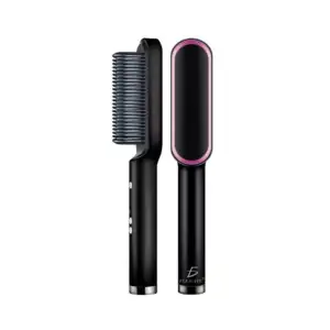 Cepillo alisador rizador eléctrico para cabello, variedad de colores