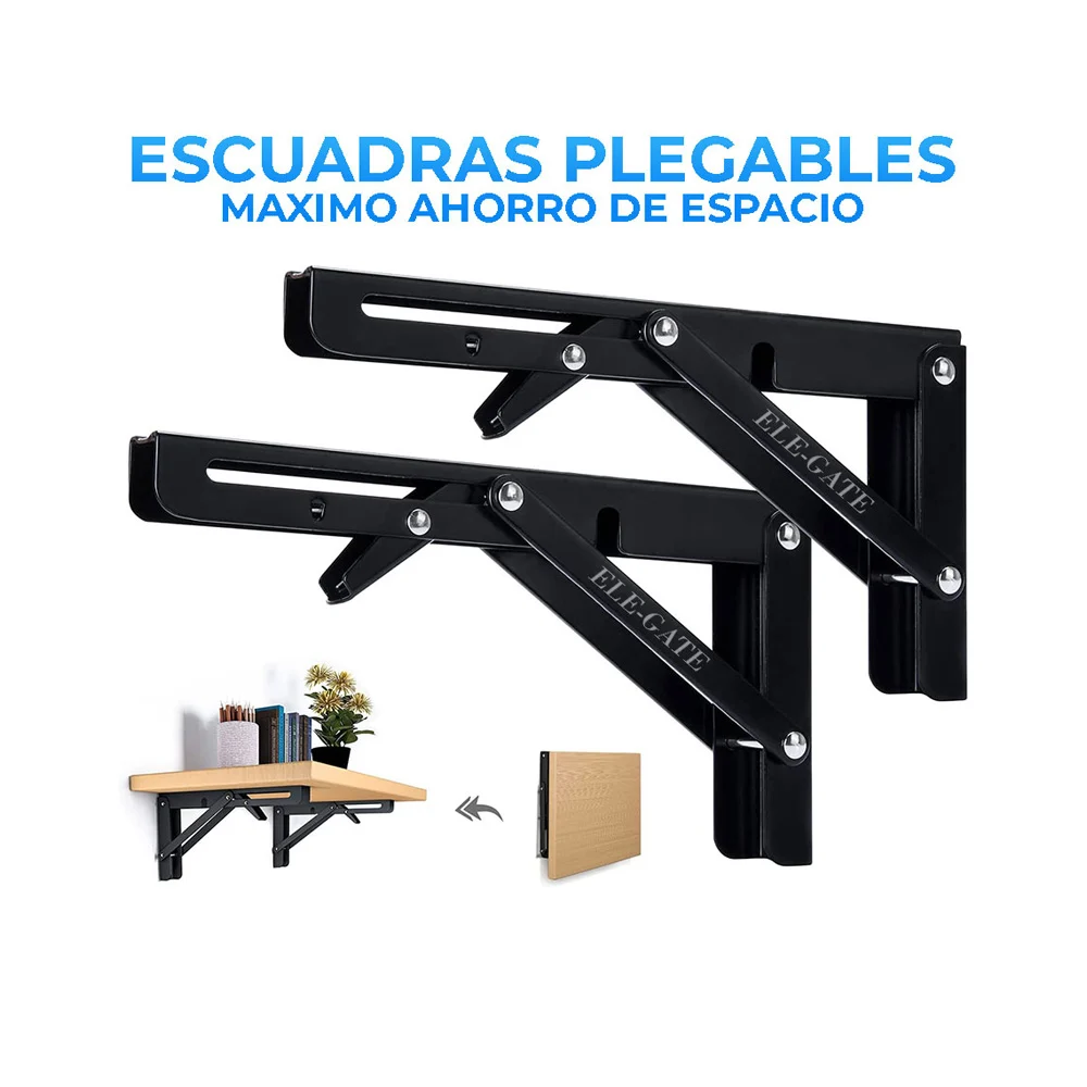 Par de soportes ele-gate de escuadra ajustable de 40cm / hold.71.16