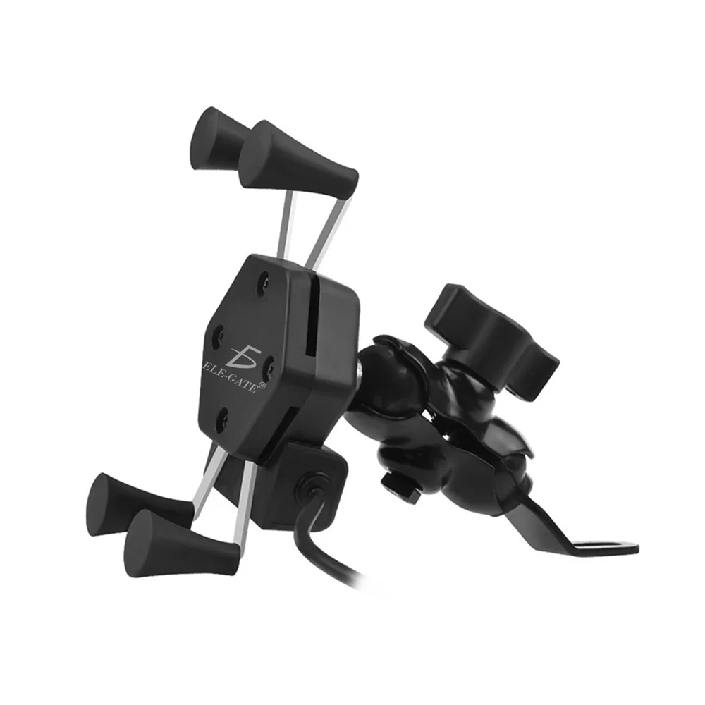 Soporte universal de teléfono celular, para motocicleta con entrada u…