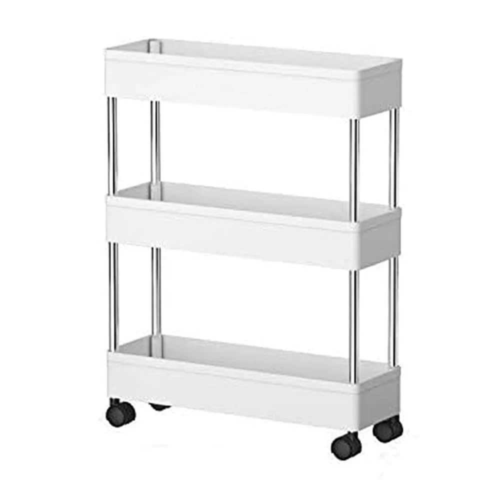 Estante organizador para cocina storage rack de 3 niveles con ruedita…