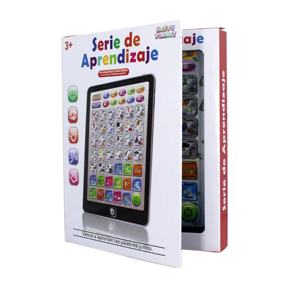 Juguete tableta multifuncional interactiva para aprendizaje con panta…