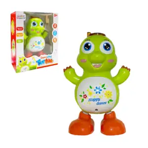 Muñeco bailarín en forma de tortuga con luz y sonido de pilas / danci…