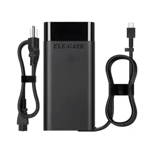 Cargador para laptop con entrada tipo c, compatible con hp / 65w