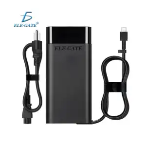 Cargador para laptop con entrada tipo c, compatible con hp / 90w