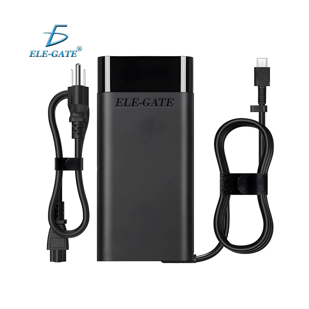 Cargador para laptop con entrada tipo c, compatible con hp / 90w