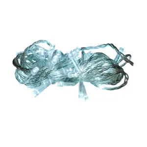 Serie de cable transparente de 4 metros con 50 luces navideñas en col…