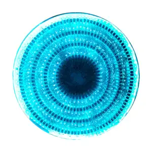Serie led con 300 luces navideñas de 15 metros en color aqua / hz8026…
