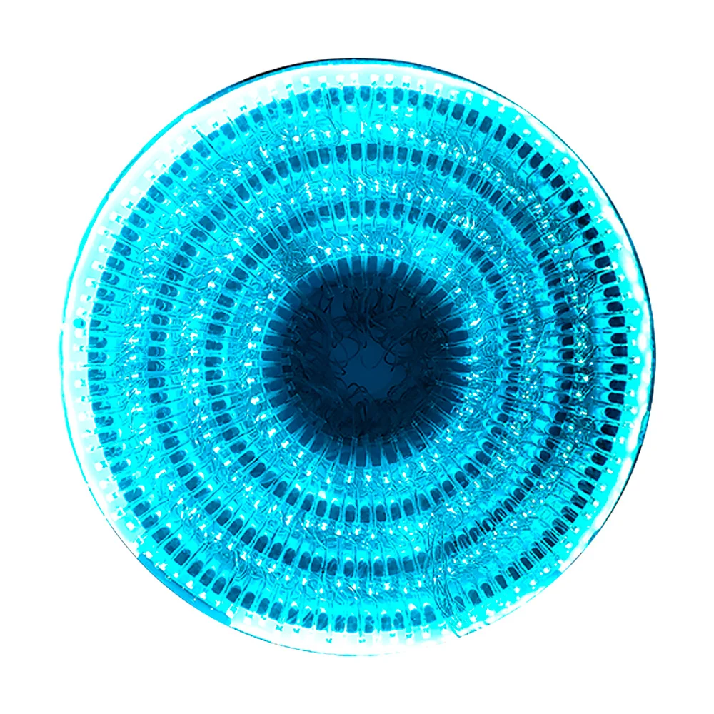Serie led con 300 luces navideñas de 15 metros en color aqua / hz8026…