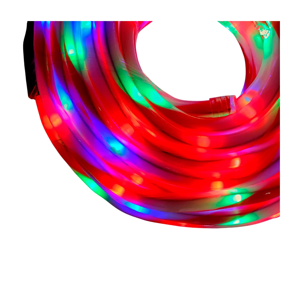 Manguera led de 10 metros con diseño de caramelo y en tono multicolor…