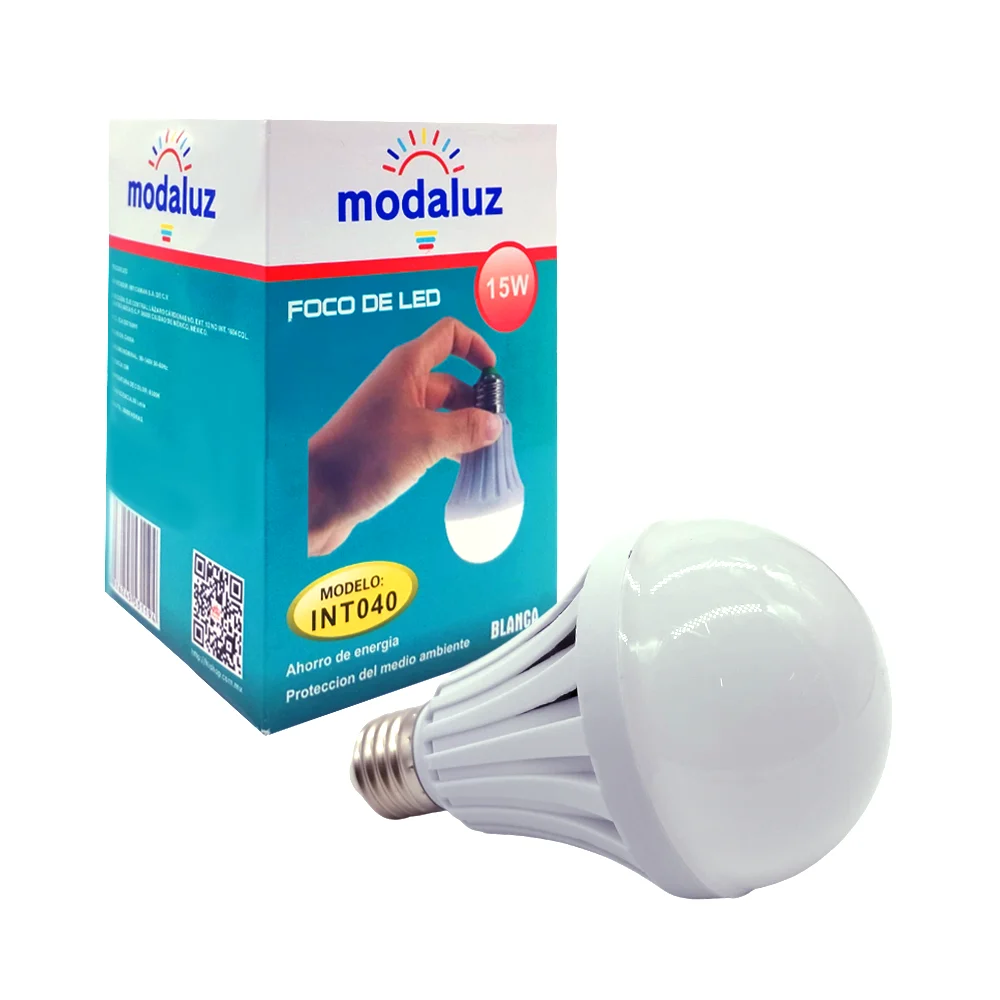Foco bombilla led ahorrador modaluz de luz fría con consumo de 15w / …