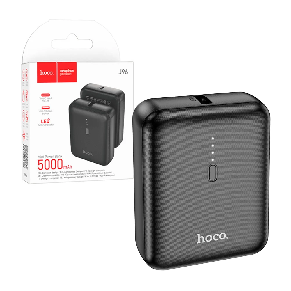 Mini power bank batería portátil de 5000mAh con entrada type-c y sali…