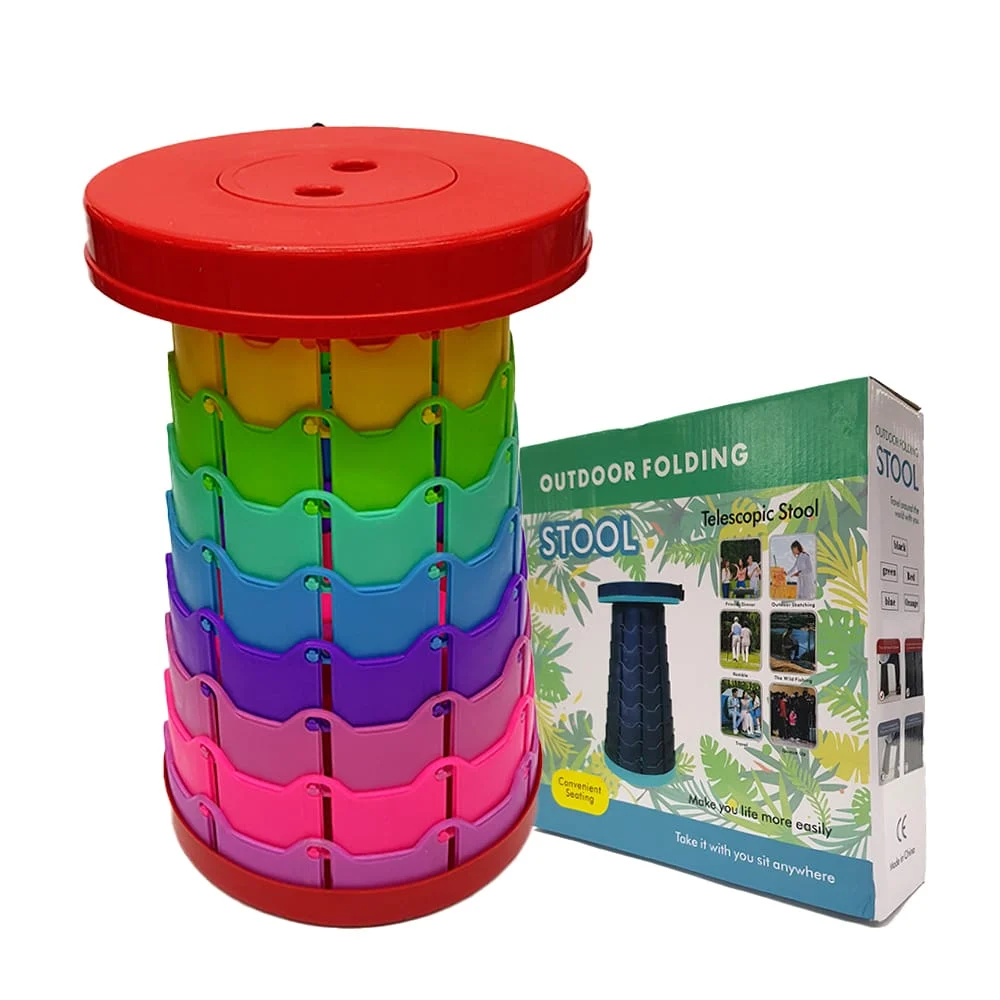 Taburete / banco portátil de extensión plegable 45x25cm / outdoor fol…