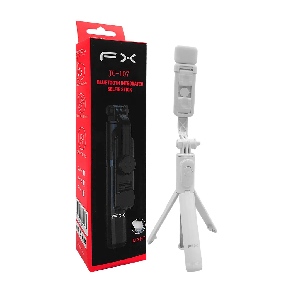 Mini soporte tripie - selfie stick ajustable con 3 puntos de apoyo, c…