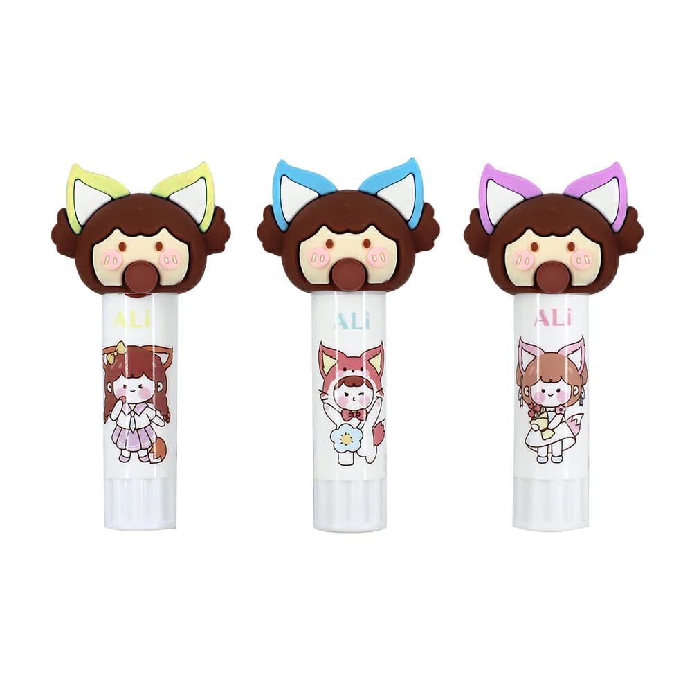 Pegamento en barra con decoración de muñeca, ali kawaii 9g, variedad …