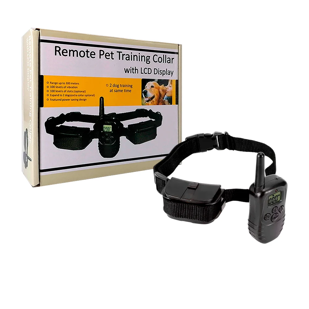 Collar de adiestramiento entrenador para mascota, con pantalla lcd / …