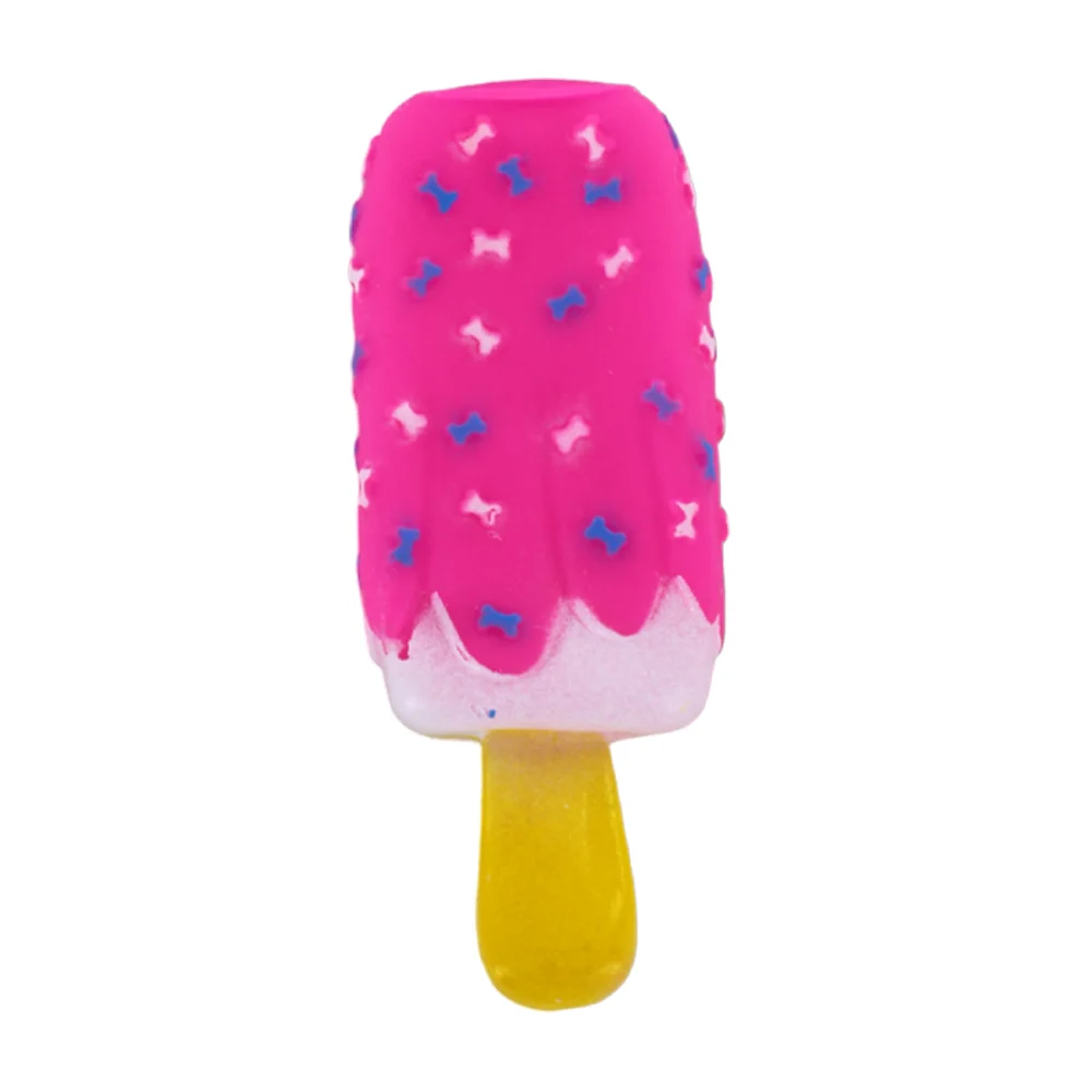 Juguete con sonido chifle chillón en forma de paleta de hielo, varied…