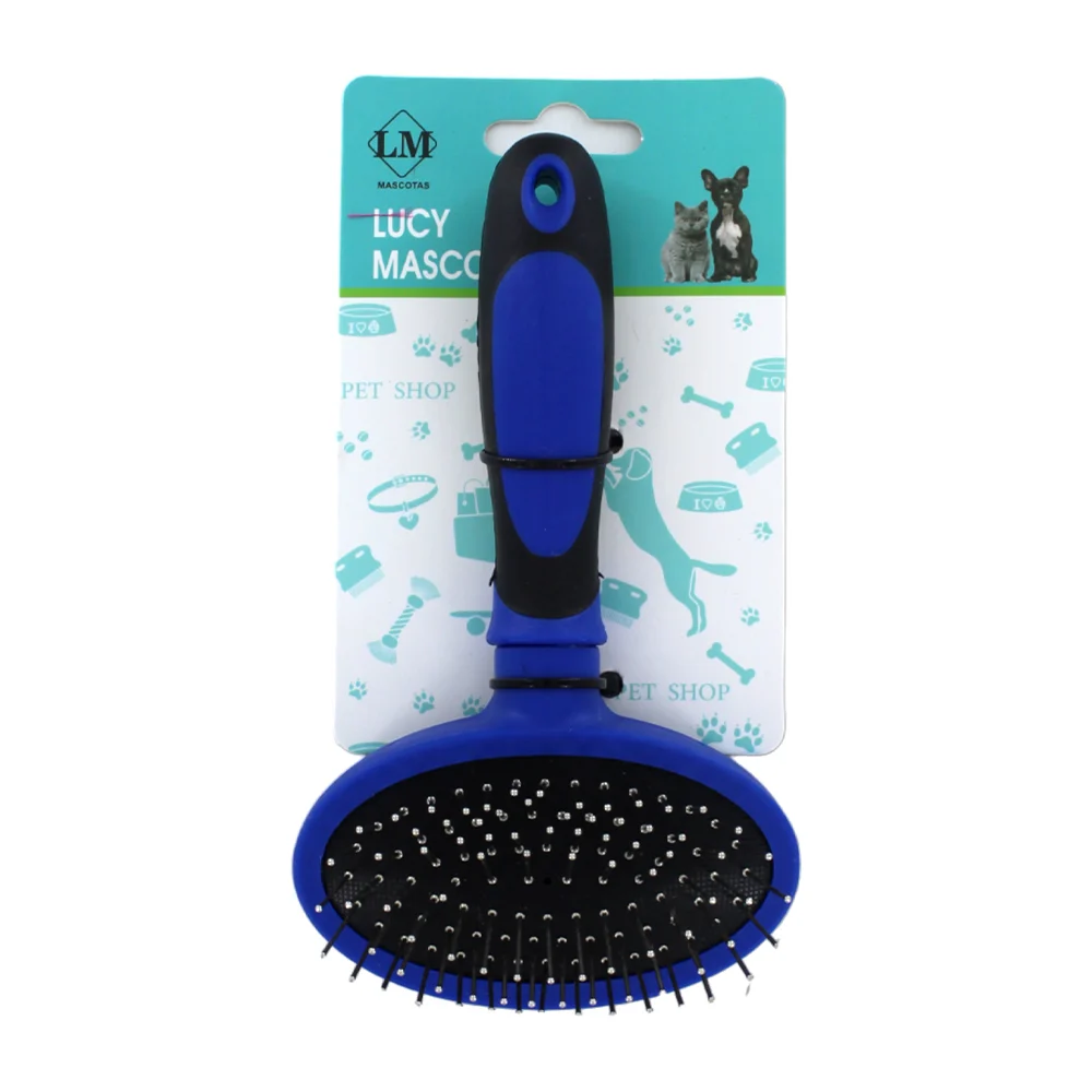 Cepillo ovalado removedor de pelo para mascota, variedad de colores /…