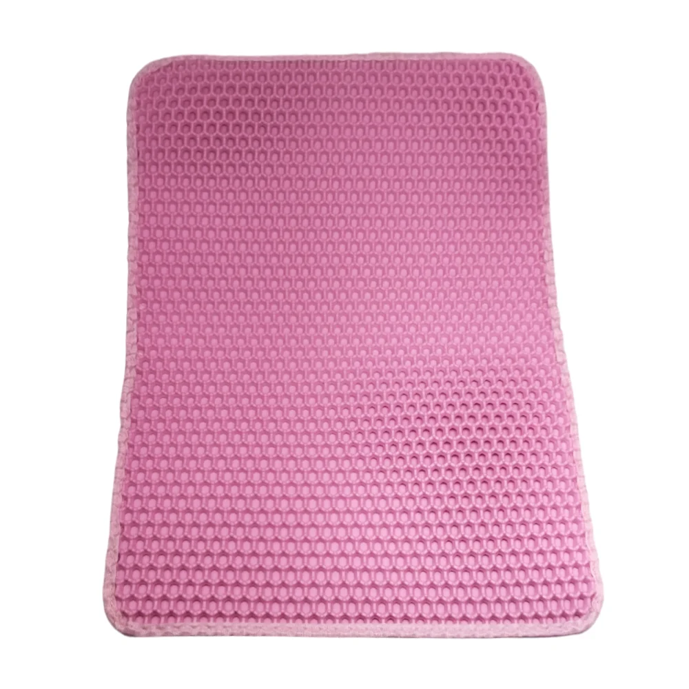 Tapete rectangular estera de goma 55x40cm para arena de gato, varieda…