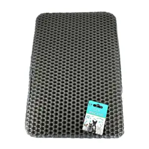 Tapete rectangular estera para arena de gato, 30x46cm / 923142