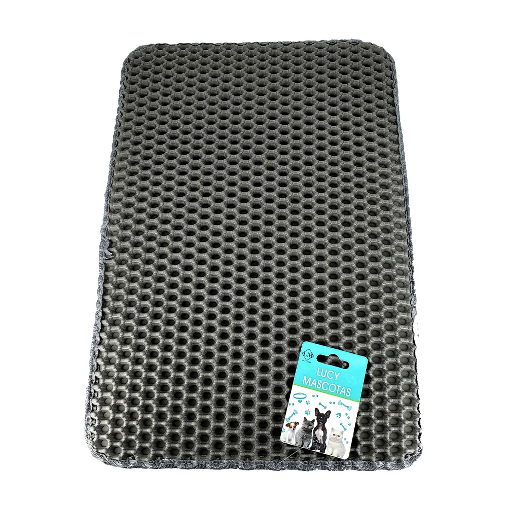 Tapete rectangular estera para arena de gato, 30x46cm / 923142