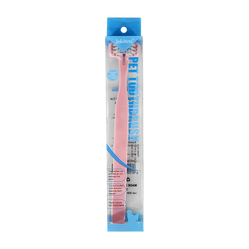 1pza Cepillo de dientes para limpieza dental de mascotas, variedad de…