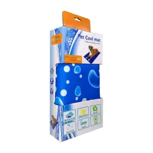 Tapete refrescante talla md 50x65cm de auto enfriamiento, para mascot…