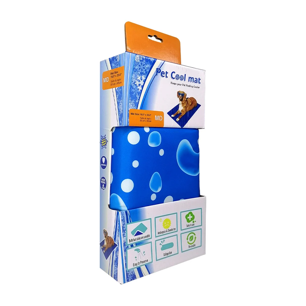 Tapete refrescante talla md 50x65cm de auto enfriamiento, para mascota / pet cool mat / 2348
