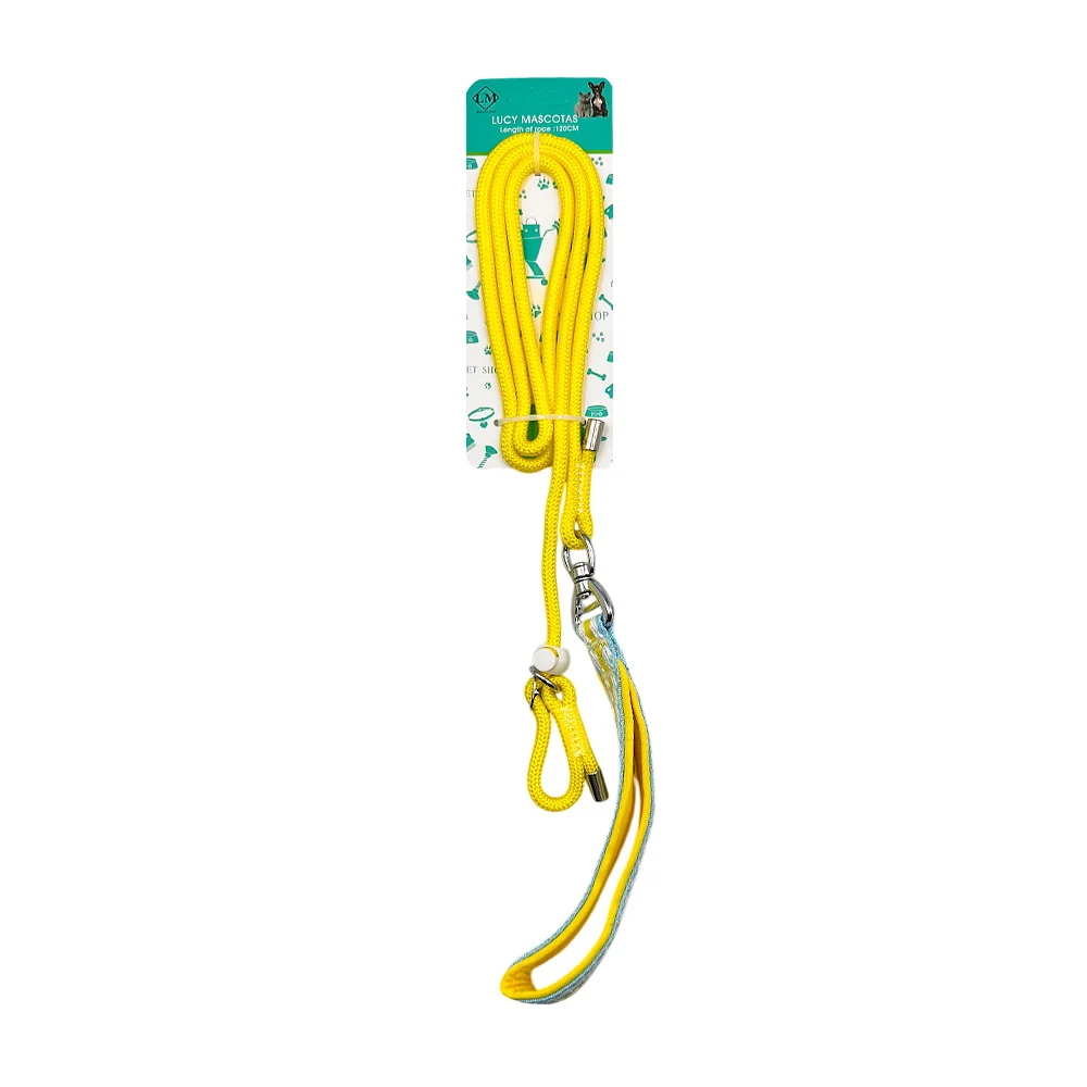 1pza Correa para mascotas de tipo trenzado, ajustable, con detalles m…