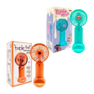 Ventilador de mano recargable con base soporte ovalado para celular, …
