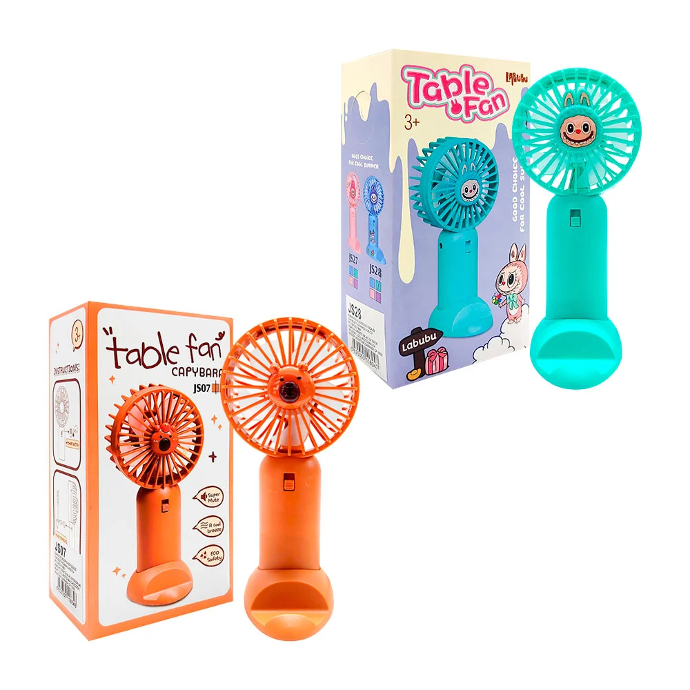 Ventilador de mano recargable con base soporte ovalado para celular, …