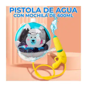 Tanque mochila redonda de plástico ele-gate con capacidad para 600ml,…